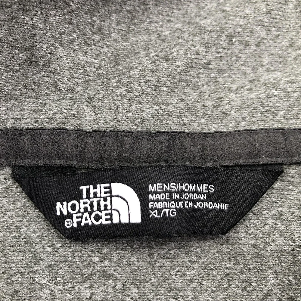 The North Face Pullover Mens XL Gray 1/4 Zip Long Sleeve Top Dominion Payroll